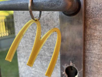 McDonald Keychain