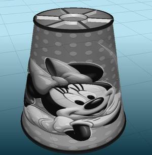 LITHO/ABAT JOUR MINNIE 2 for ceiling