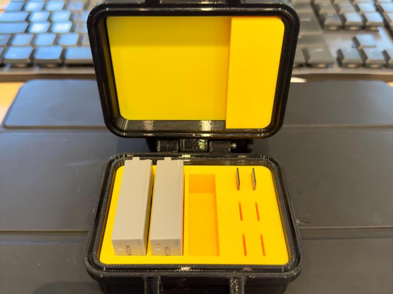 Nikon EN-EL24 Rugged Battery and Micro SD Case