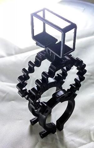 Holder for Camera on Hoverboard (mini-segway)