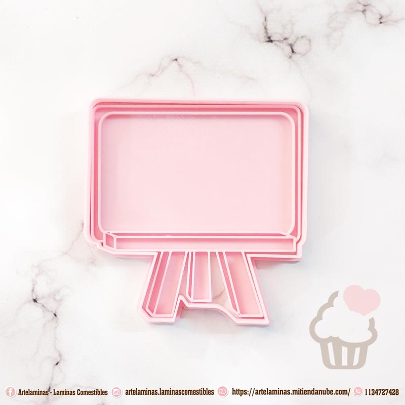 Teacher's Day Cookie Cutter Pizarron