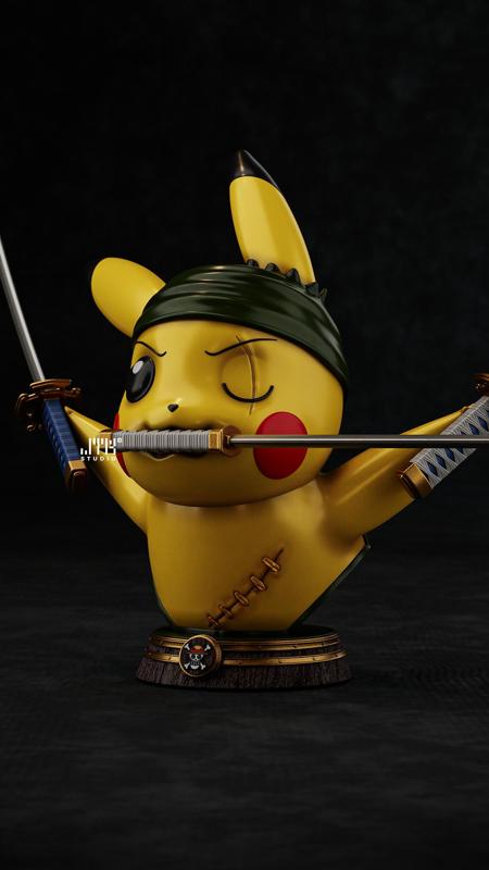 Pikachu Zoro Pokemon One Piece / Bust