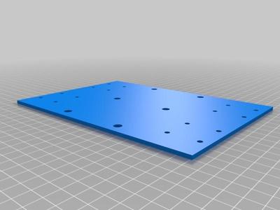 Creality CR-10 - Linear Mod MGN15 Template