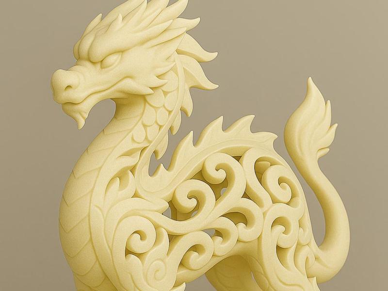 Twelve Venerable Dragons of Divine Stillness - Serene Radiance Dragon - Serene Radiance