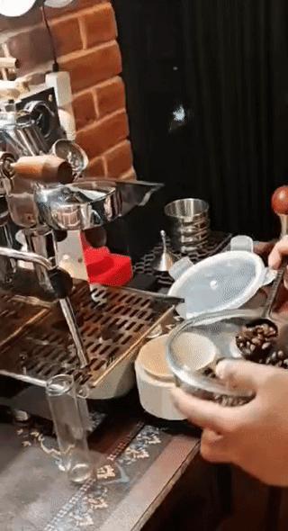 Coffee Bean Dispensing Bottle Jingle Funnel