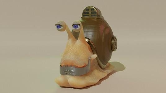 (One piece Live action) Captain "Axe-Hand" Morgan's Den den mushi Snail phone High Quality