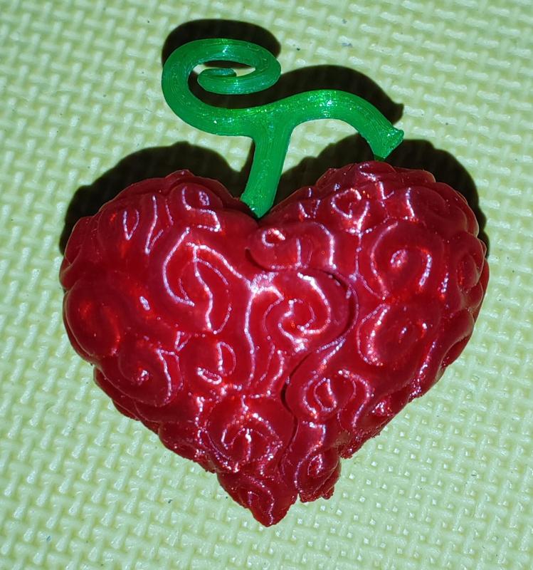 Toothbrush holder heart (ope ope no mi)