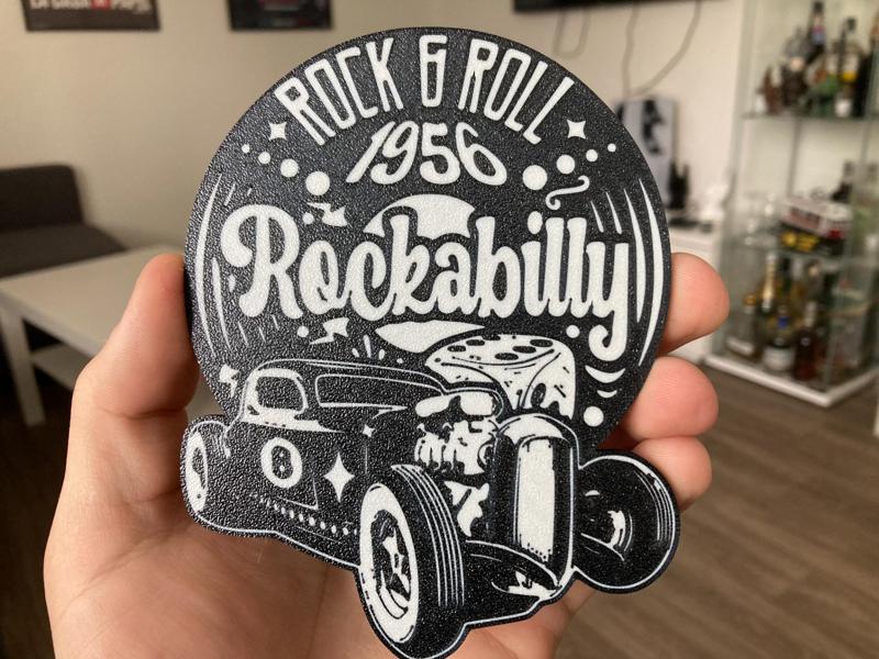 Rockabilly coaster 