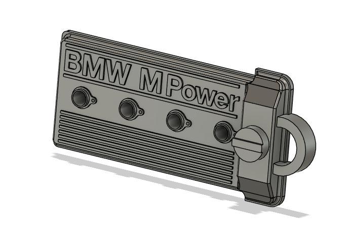 BMW E30 M3 S14 Valve Cover Keychain - Motorsport Tribute