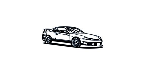 Nissan Silvia  S14 2D