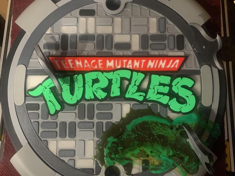 TMNT Manhole Cover