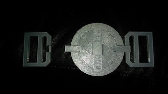 Deadpool Inspired Working Belt Buckle