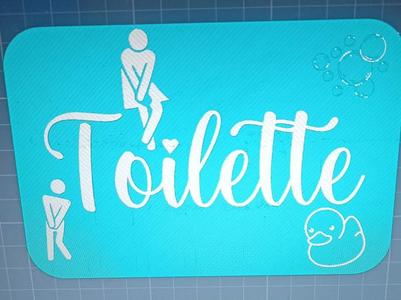 toilet sign
