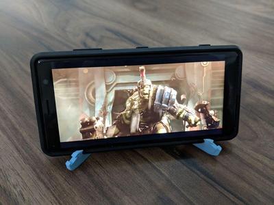 Bank card sized Phone stand