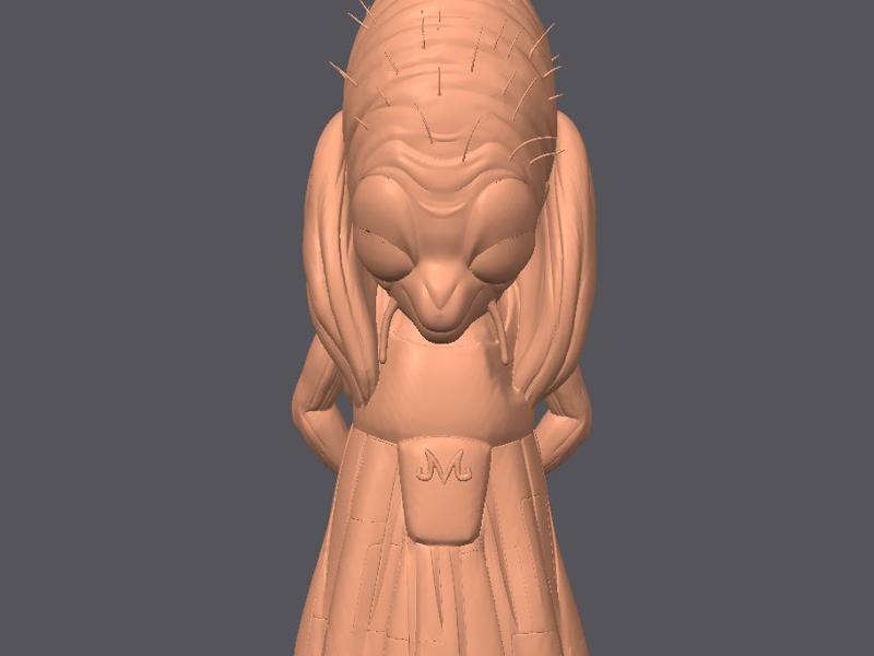 Babidi DragonBall 3D Model 