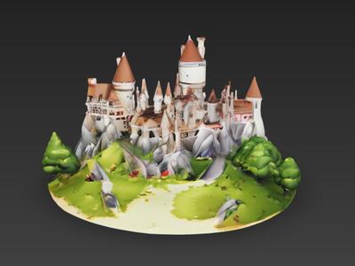 Magic Castle Series No. 3, (Hogwarts)