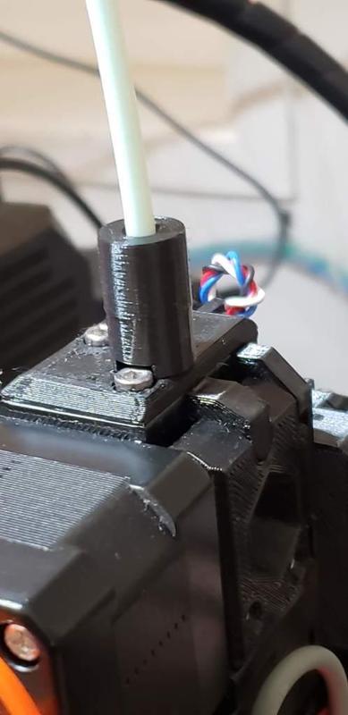 Reverse Bowden connector for Prusa MK2.5/MK3