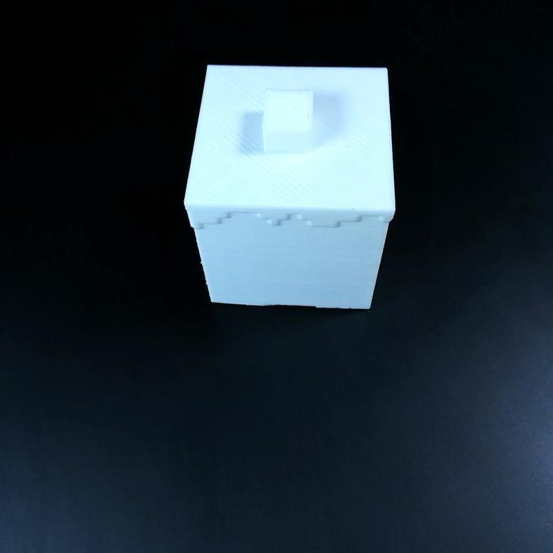 mine craft dirt block Christmas ornament