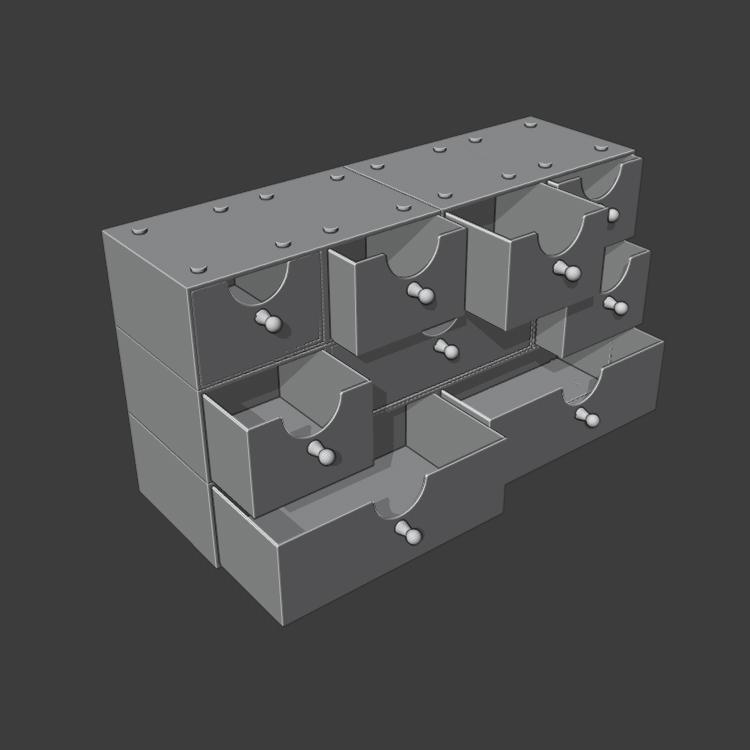 Storage Drawer - Craft Compartment Organiser (Stackable)
