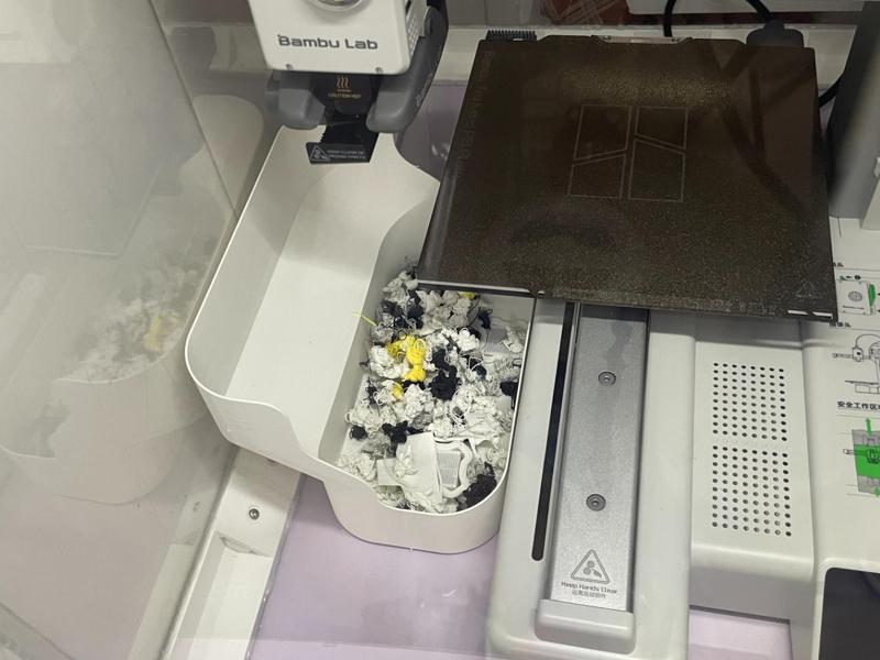 A1 mini waste collection poop bin basket