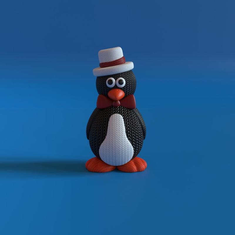 KNITTED PENGUIN