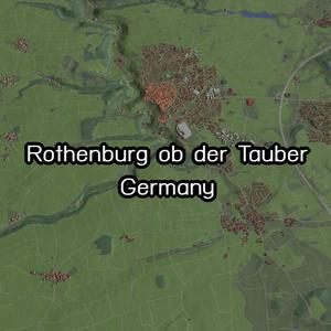 Rothenburg ob der Tauber Germany - city and urban