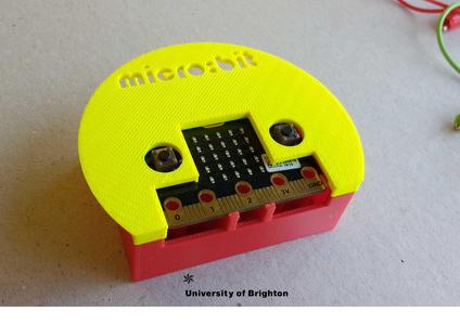 microbit box lid round