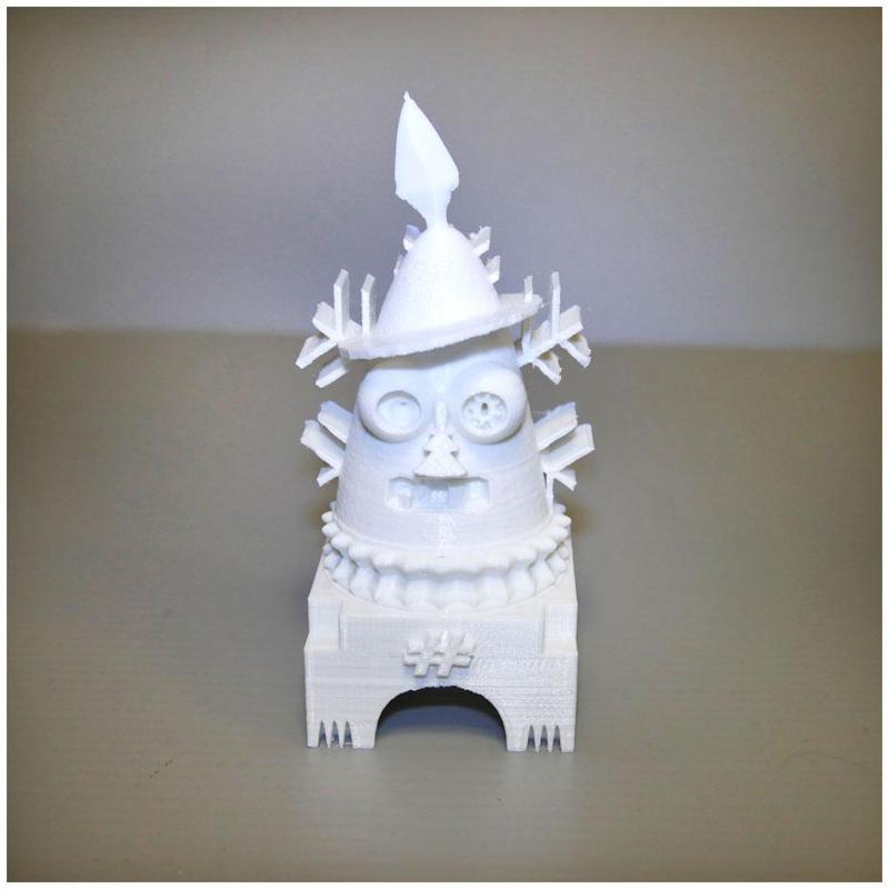 monument for terrible snowman