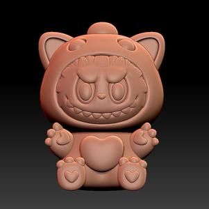 Labubu 3D STL File Print