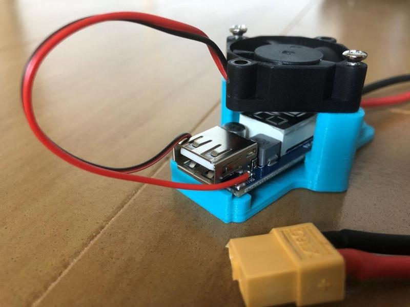 Voltage Converter (24V→5V) Enclosure for Creality Printers_Cr-10, Ender-3