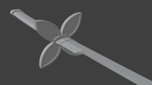 Shinobu katana - 3d printing