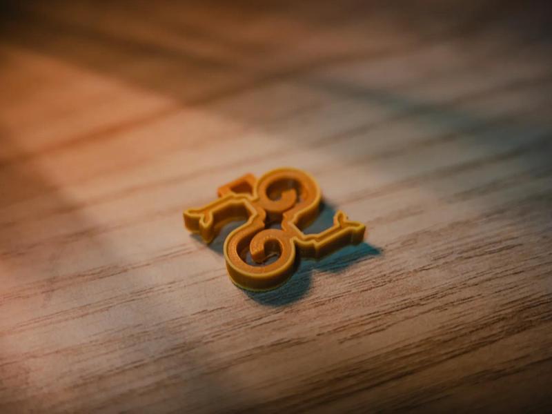 Year of the Snake Double Happiness Pendant