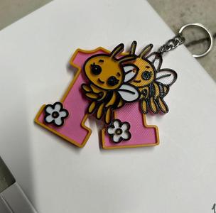 Plimplim First Year Bee Keychain