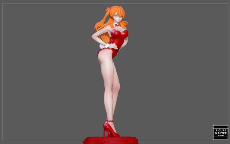 ASUKA LANGLEY BUNNY EVANGELION ANIME SEXY GIRL CHARACTER