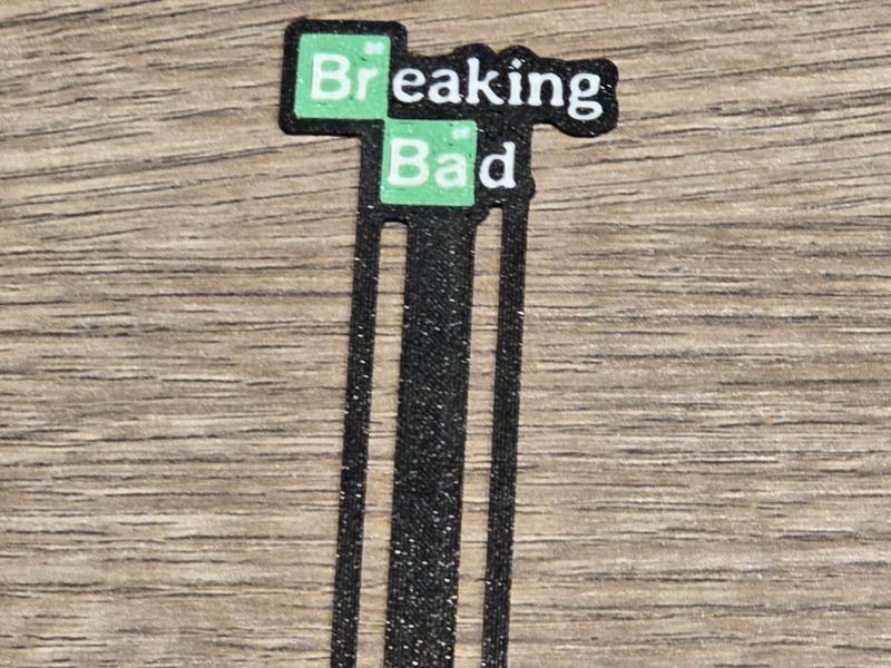 Breaking Bad Baby Walter White Bookmark Art
