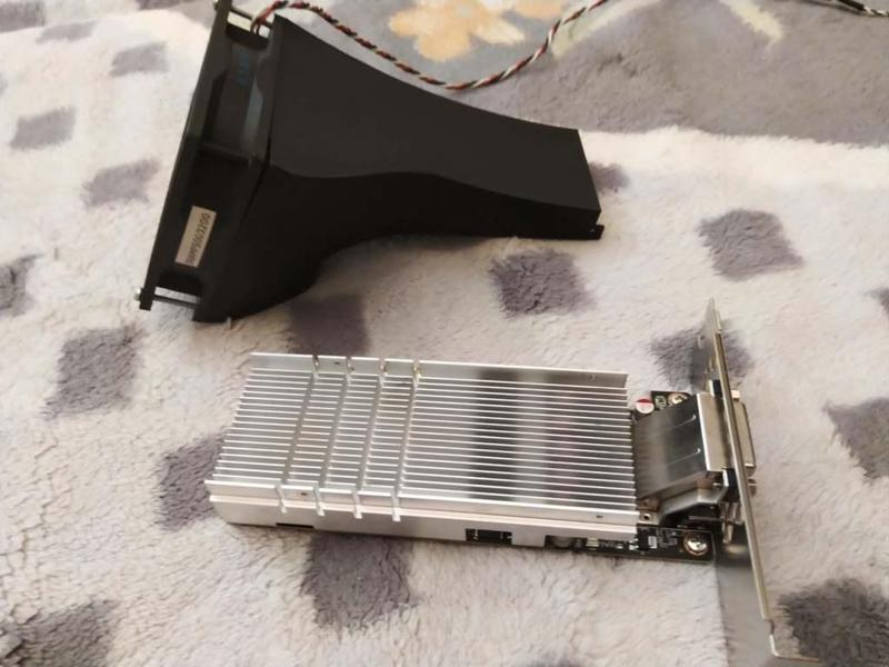 Zotac gtx1050ti low profile 90mm Fan holder