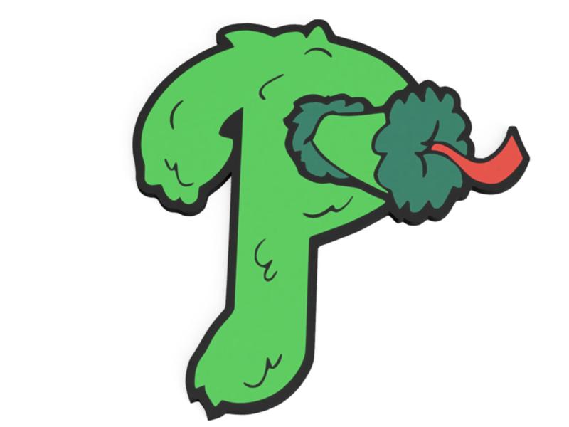 Philadelphia Phillies Phanatic P - Logo