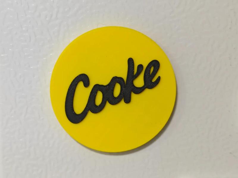 Cook - Camera Logo Fridge Magnet