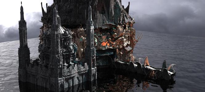 Ocean Master Tower City Kit bash