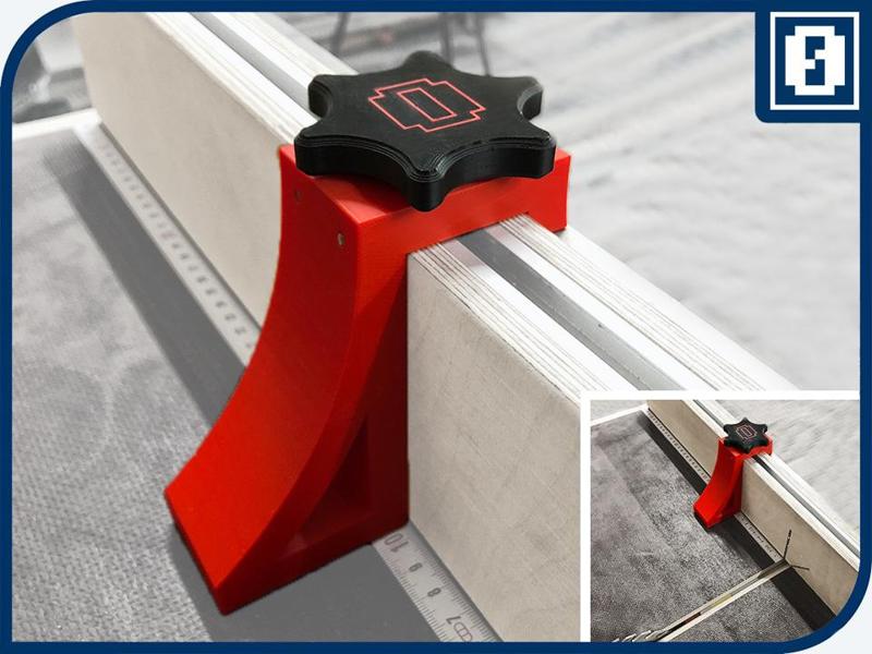 End Stop with Bearings(!) for Cross Cut Sled