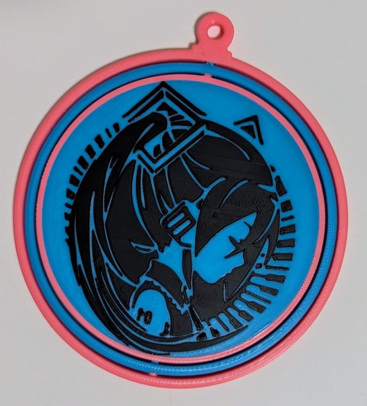 Hatsune Miku Rotating Christmas Ornament