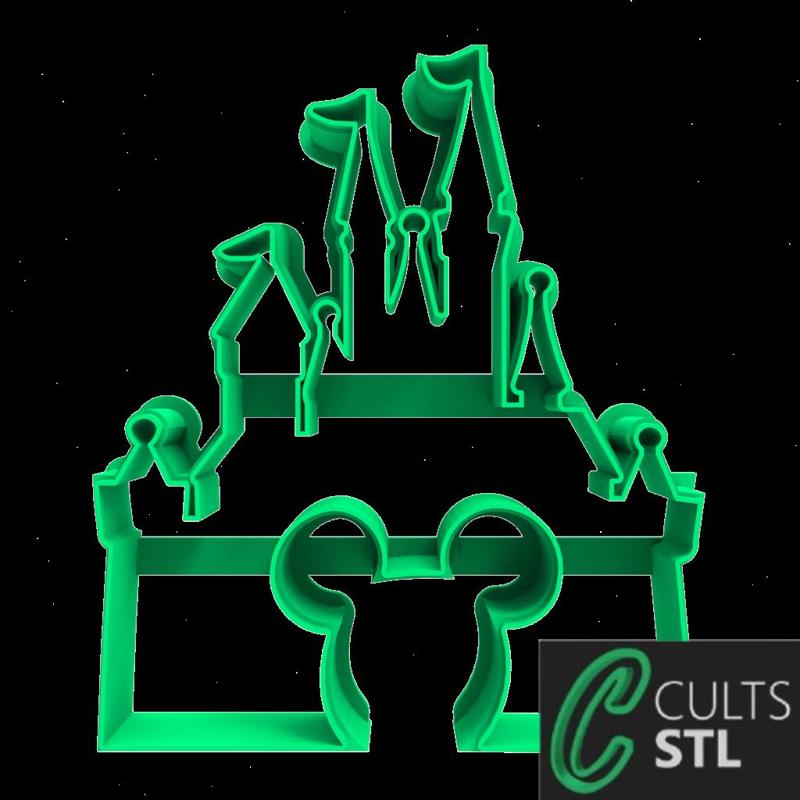 CORTADOR CASTELO MICKEY - 6cm