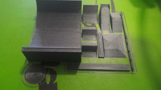 finger board skate park simple