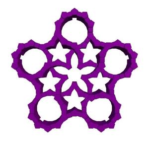 FATHAUER WALKABLE PENTAFOIL KNOT FORTRESS 1