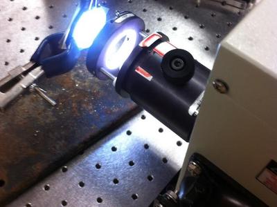 Solar simulator sample ring