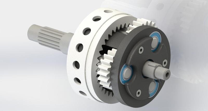 Planetary gearbox for Konchan77 turboprop