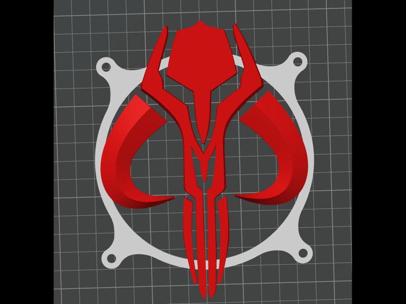 Mitosaur 120mm Fan Cover