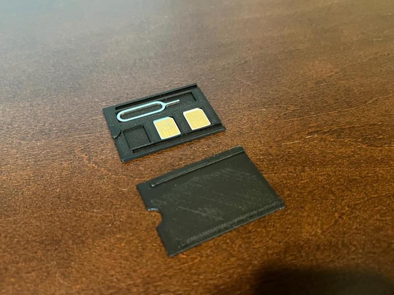 Nano SIM card holder