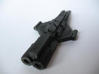 Spaceship for Tabletop - Frigate - Fraction 1