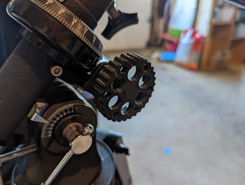 Telescope Slow Motion Knob